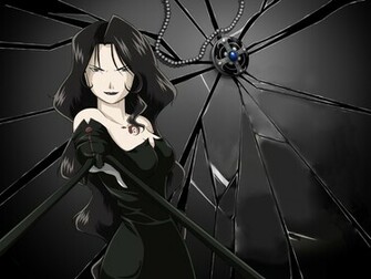 Lust From Fullmetal Alchemist Brotherhood Illusiondolls Wallpaper