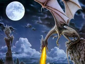 Cartoon Picture Fantasy Dragon Wallpaper