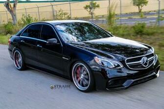 Amg Benz E63 Mercedes Tuning Strasse Wheels Wallpaper