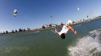 Airush Kiteboarding Wallpaper Alex Pastor With A Low Handlepass