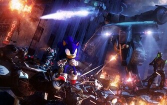 Wallpaper Metal Gear Rex Sonic Rail Gun