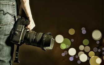 Nikon Camera Wallpaper Photographer Bokeh Jeans Men
