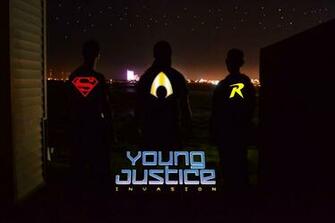 Young Justice Kid Flash Robin Hot Girls Wallpaper