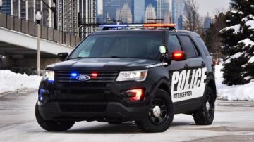 Ford Police Interceptor Utility Front Caricos