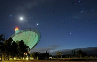 Wallpaper The Moon Australia Jupiter Venus Radio Telescope