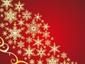 Holiday Snowflakes Pattern Desktop Wallpaper