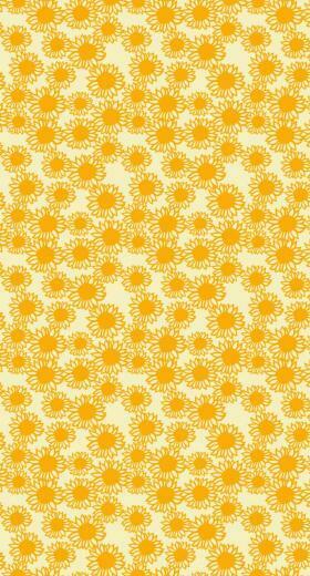 Pattern Sunflower Yellow Women Friendly Wallpaper Sc iPhone7plus
