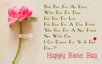 Happy Rose Day Wallpaper