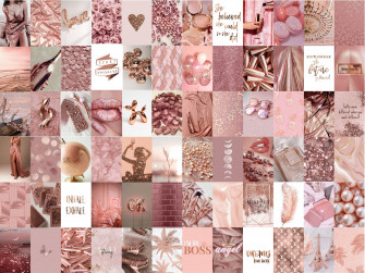 Rose Gold Aesthetic Wallpaper