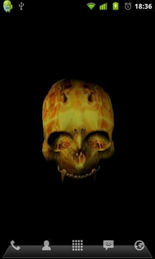 3d Skulls Live Wallpaper Android Apps On Google Play