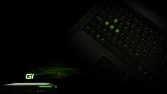 Black Technology Computer Desktop Background Wallpaper