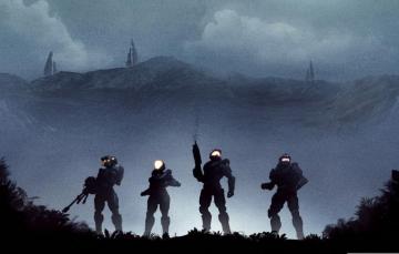 Wallpaper Night Soldiers Kelly Halo Spartan Linda Master