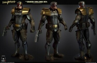 Judge Dredd Presentation Shot By Stepanchikov