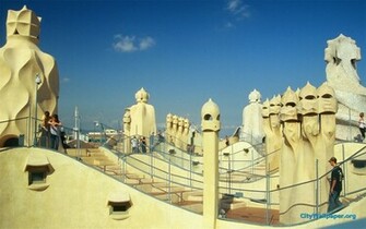 Gaudi Barcelona Wallpaper HD