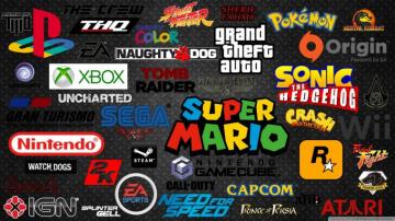 Video Games Logos Ultra HD Desktop Background Wallpaper For 4k UHD Tv