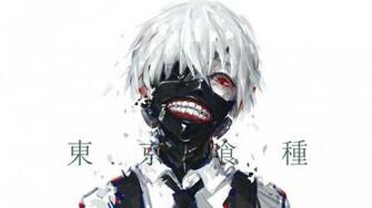 Tokyo Ghoul Kaneki Ken Mask Wallpaper With White Hairs HD