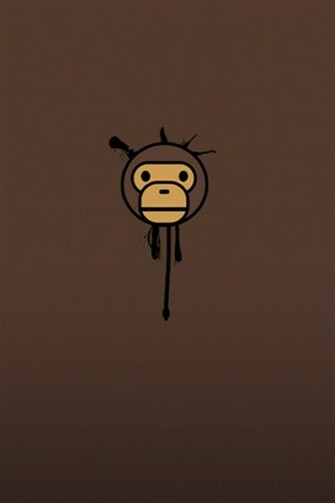 Bathing Ape Logo iPhone Wallpaper S 3g