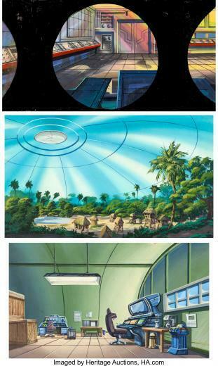 G I Joe A Real American Hero Painted Background Color Keys Lot