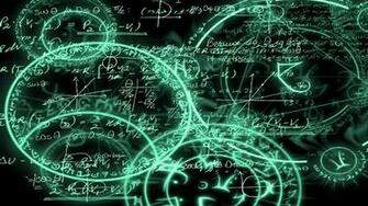 Numbers Wallpaper Abstract Circles