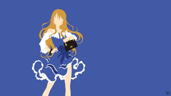 Koko Kaga Golden Time Minimalist Wallpaper By