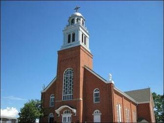 St Vital Roman Catholic Church In Beaumont Wallpaper