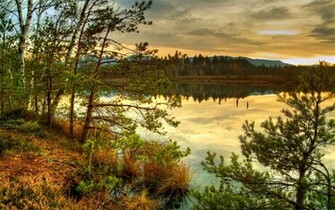 Beautiful Nice Nature Lake Super Photos HD Wallpaper
