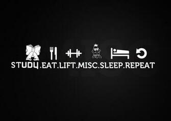 Beast Motivation Study Eat Lift Misc Sleep Repeat