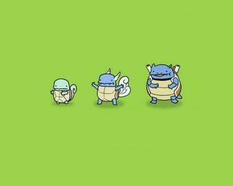 Screenheaven Squirtle Evolution Simple Background Desktop