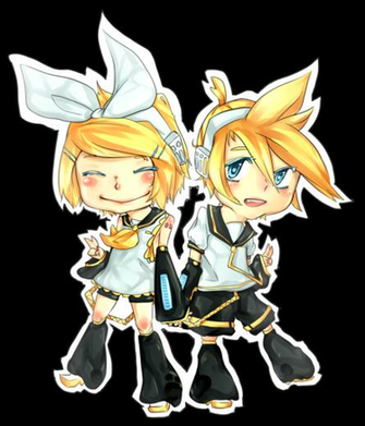 Go Back Pix For Kagamine Rin And Len Chibi