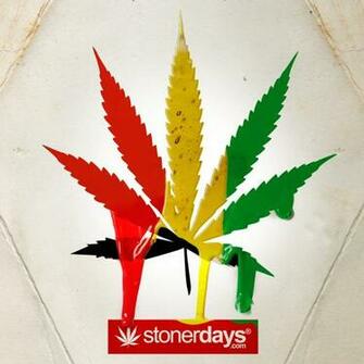 Rasta Weed Wallpaper Background