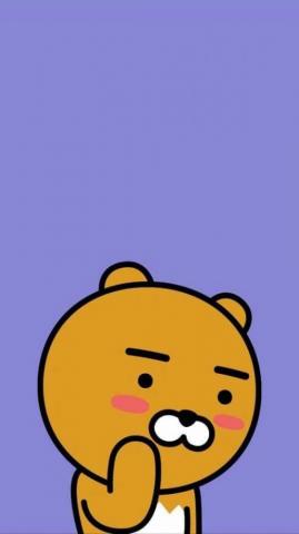 Kakao Friends Ryan Wallpaper Shy