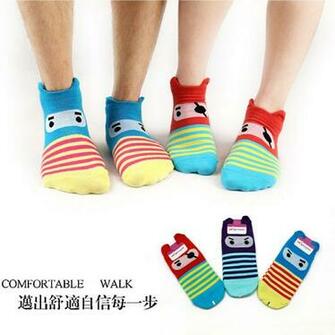 Cute Softball X Socks Five Fingers Stripe Random Color Sports
