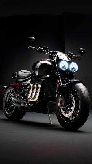 Triumph Rocket Tfc Black 4k Ultra HD Mobile Wallpaper