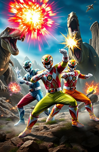 Power Rangers Dino Charge Wallpaper