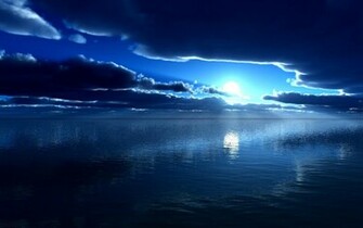 Light Desktop Wallpaper Moonlight Reflecting In The
