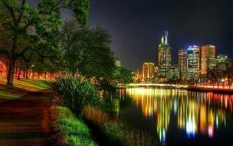 City At Night Wallpaper