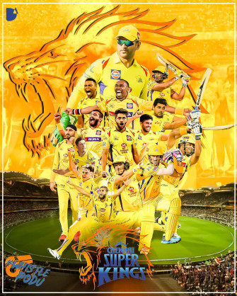Chennai Super Kings Wallpaper Raina