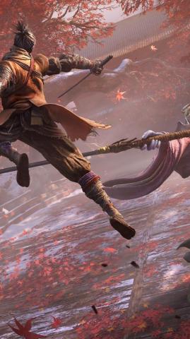 Sekiro Shadows Die Twice Boss Battle Phone HD Wallpaper