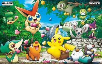 Zekrom Victini Collage Berries