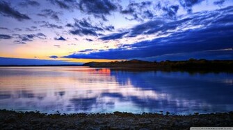 Pastel Sunset HDr Wallpaper