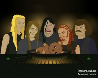 Dethklok Metalocalypse Vector Wallpaper