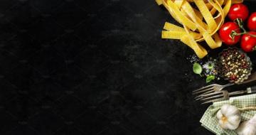 Italian Food Background With Ingredi High Quality Image