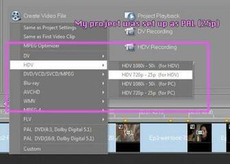 My Finished Video I Found That The Easiest Way Was To Export As HDv