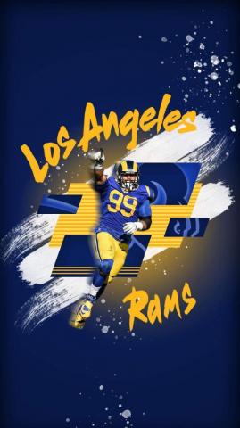 Rene Winter On La Rams Football Wallpaper