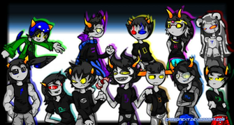 The Homestuck Trolls By Geistbox