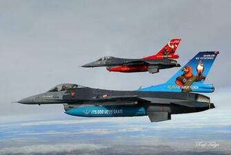 F16 Fighting Falcon Of Turkish Air Force Aircraft Wallpaper