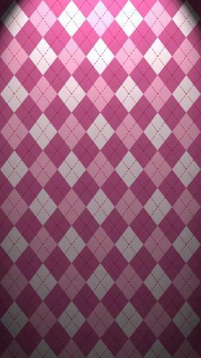 Pink Argyle iPhone Wallpaper For Phones