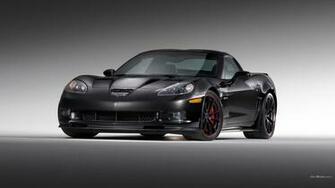 Black Sports Car Chevrolet Corvette Z06