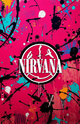Nirvana Logo Wallpaper