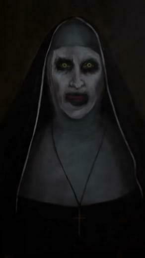 iPhone Wallpaper The Nun Valak 3d